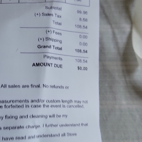 Bridal Boutique Document - Picture 2 of 7